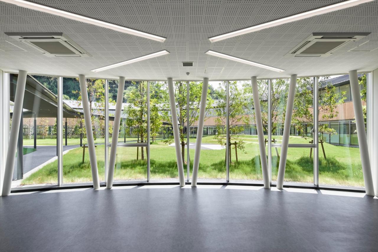 BIM建筑|爱光学园 / 大成建设