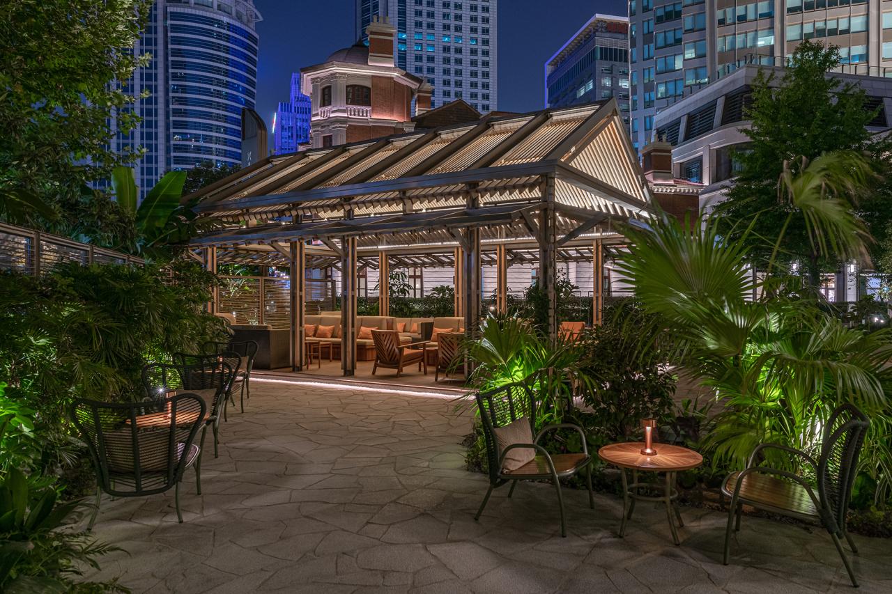 BIM建筑|双亭园：上海素凯泰酒店户外空间改造 / LUKSTUDIO芝作室