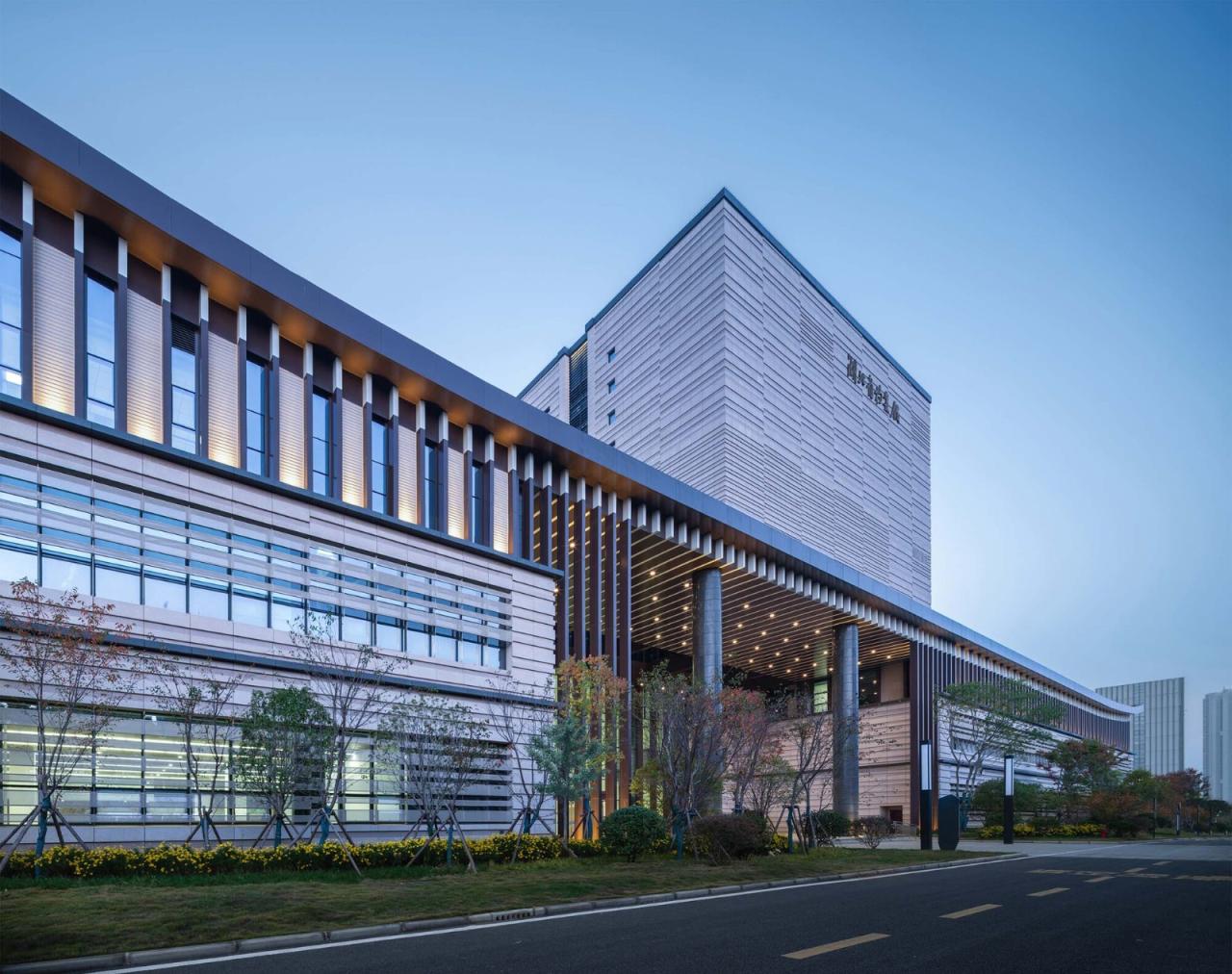 BIM建筑|湖北省档案馆新馆 / 中南建筑设计院