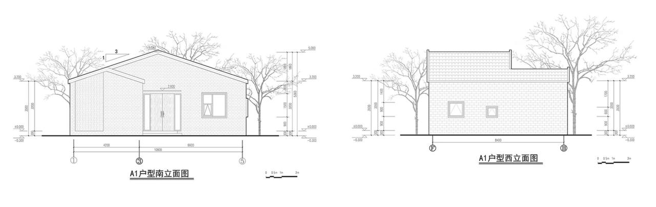BIM建筑|阜宁县益林镇穆沟村新型社区 / 南大设计院周凌工作室