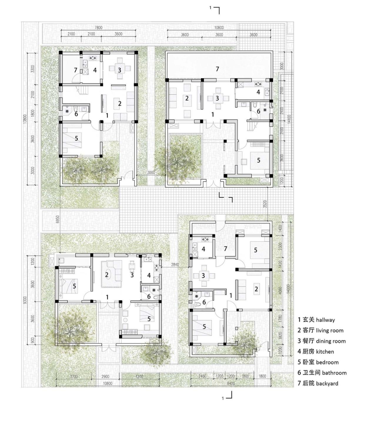 BIM建筑|阜宁县益林镇穆沟村新型社区 / 南大设计院周凌工作室