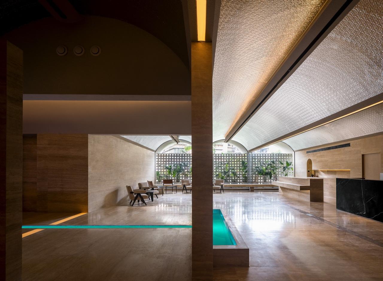 BIM建筑|身体与精神的疗愈：指沐-水印spa / 元秀万建筑事务所