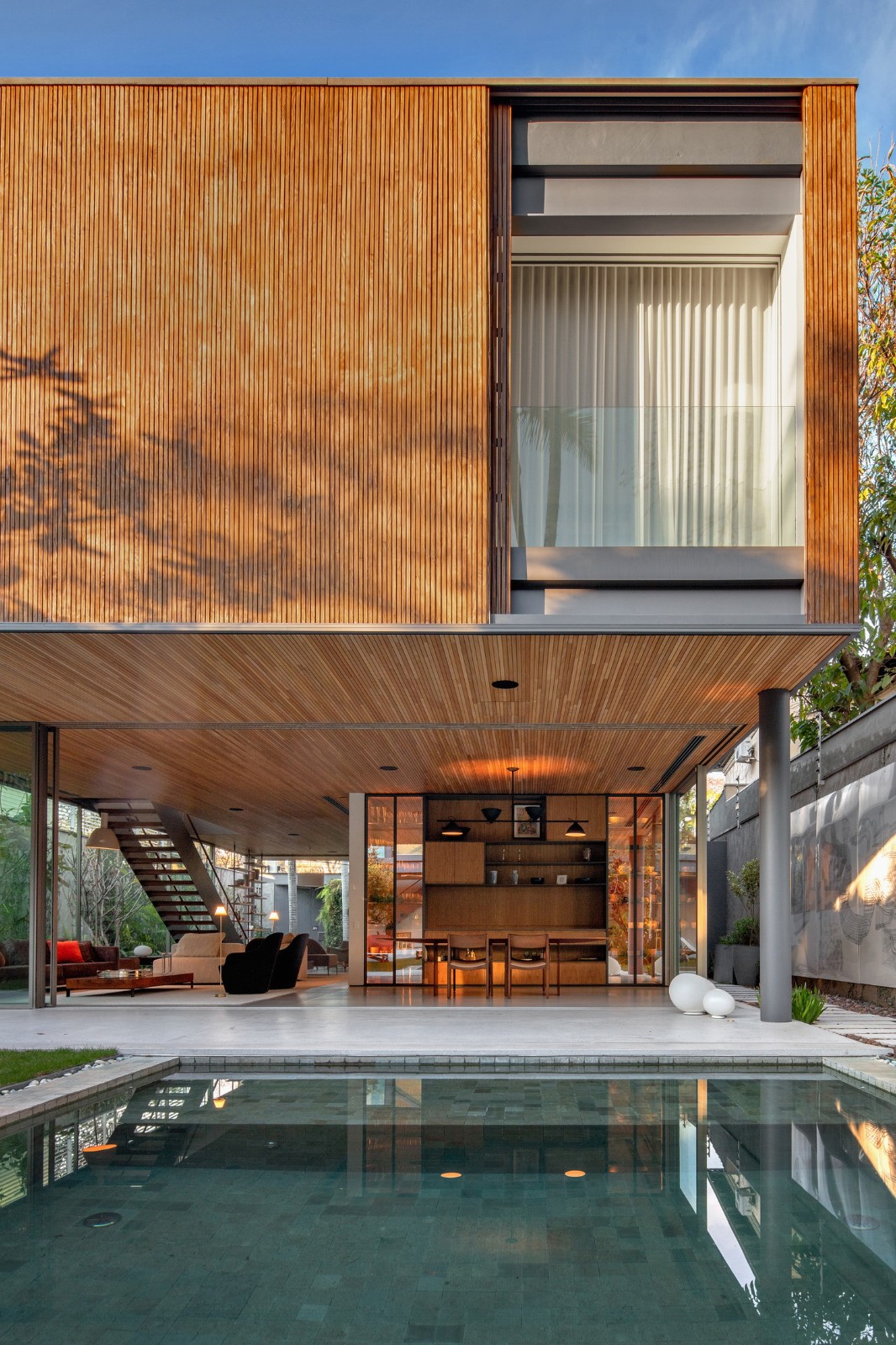 BIM建筑|桁架住宅 / Terra Capobianco + Galeria Arquitetos