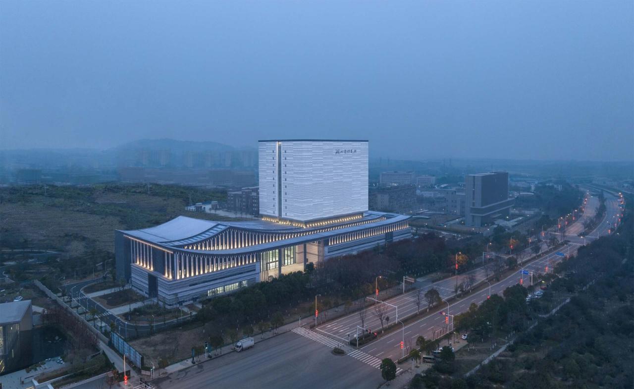 BIM建筑|湖北省档案馆新馆 / 中南建筑设计院