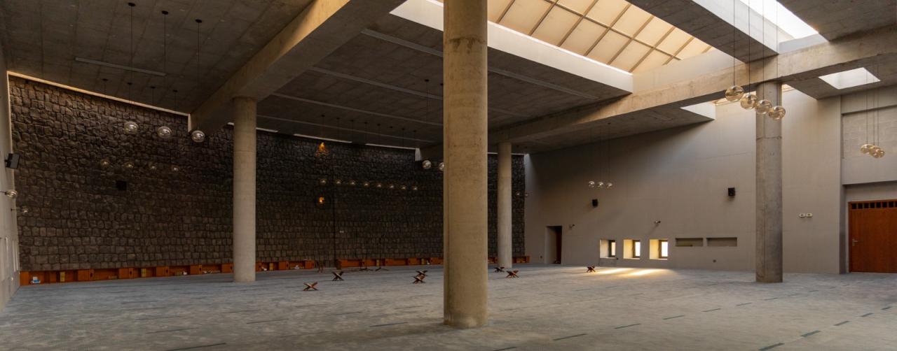 BIM建筑|光与石，Al Gharra 清真寺 / Mohammed Ibrahim Shafee Architectural Office
