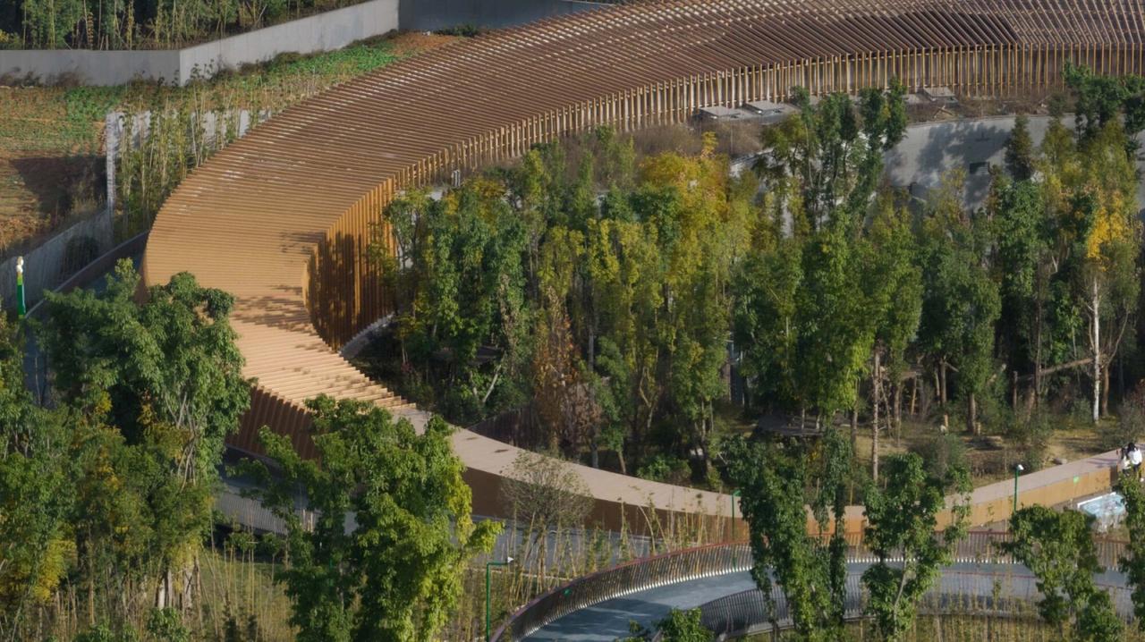 BIM建筑|成都熊猫新舍: 溪谷林壑间的自然栖居 / EID Arch姜平工作室