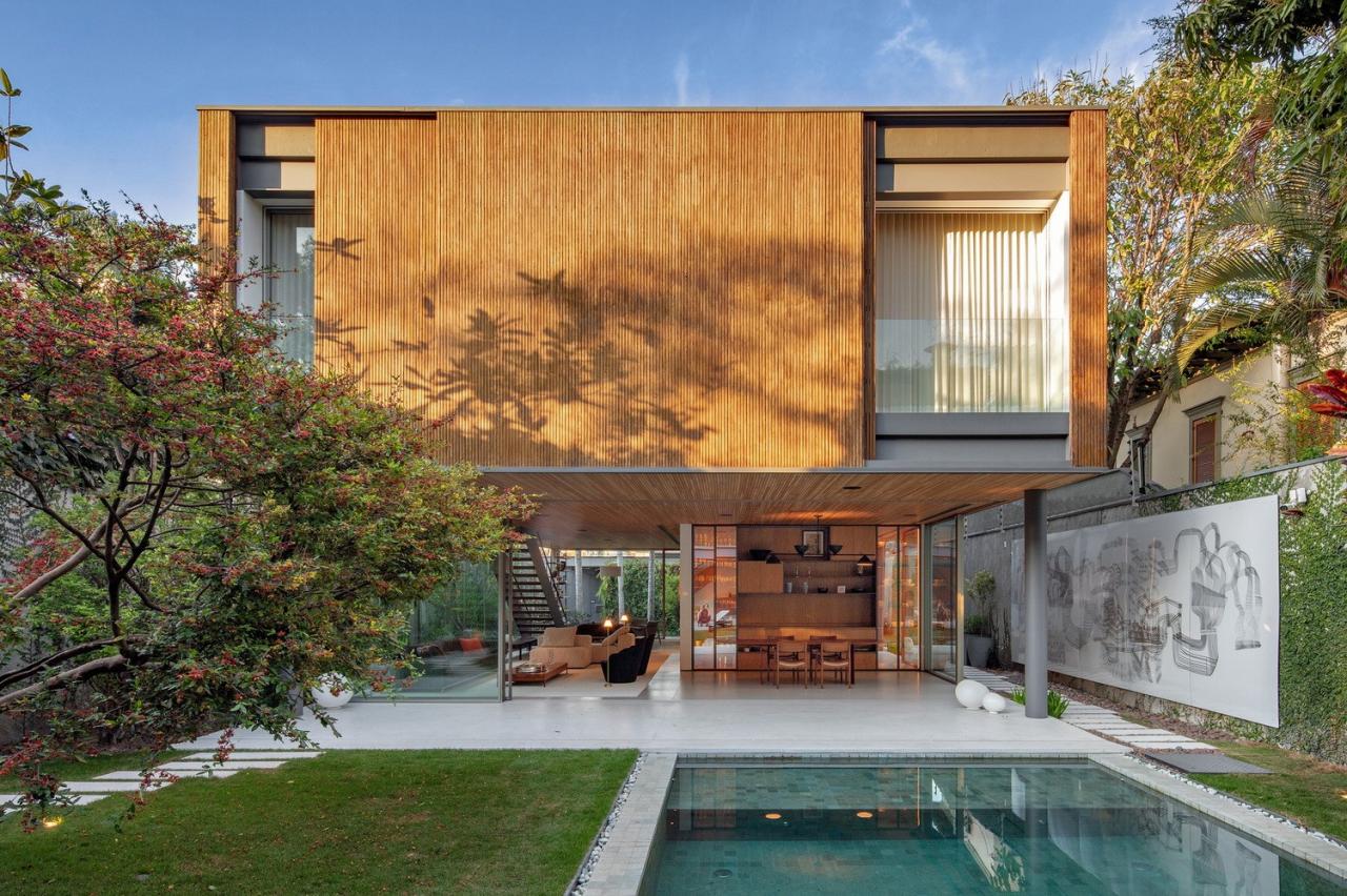 BIM建筑|桁架住宅 / Terra Capobianco + Galeria Arquitetos