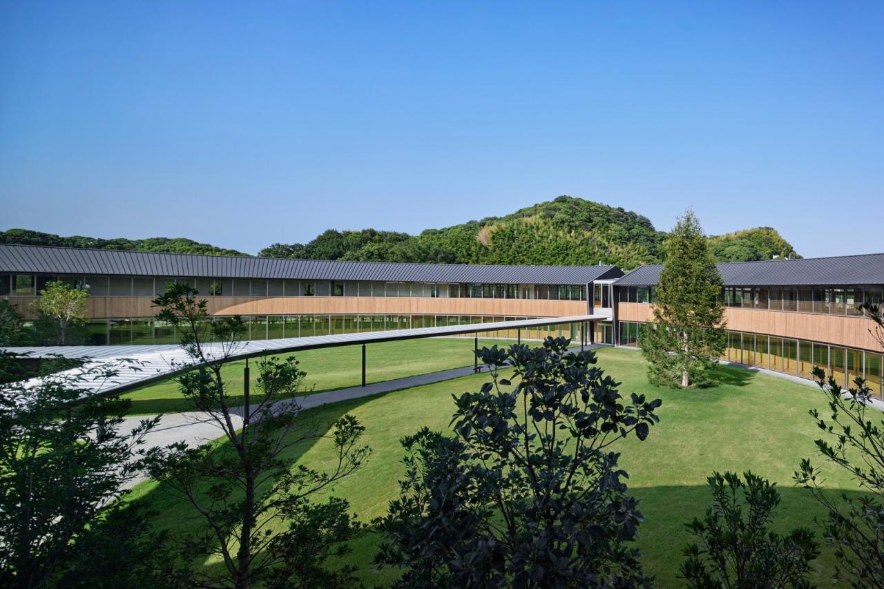 BIM建筑|爱光学园 / 大成建设