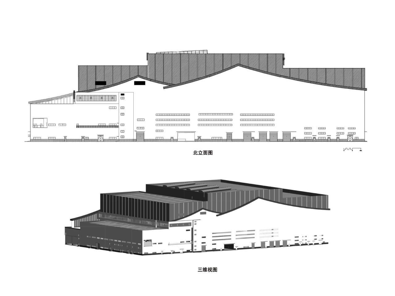BIM建筑|锡东生活垃圾焚烧发电厂外立面改造 / 广州华科工程技术有限公司