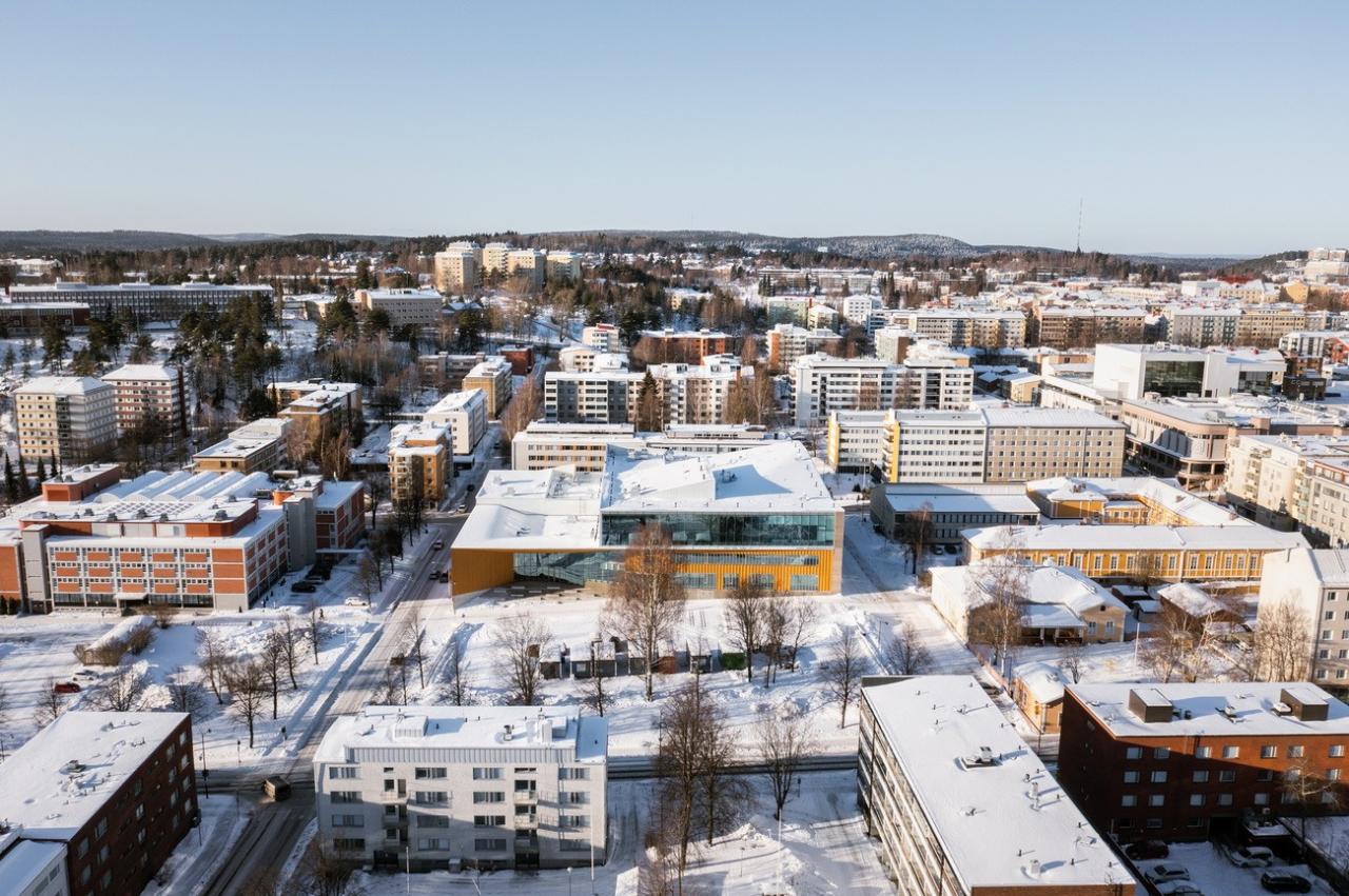 BIM建筑|Lumit 艺术高中 / Lukkairoinen 建筑事务所