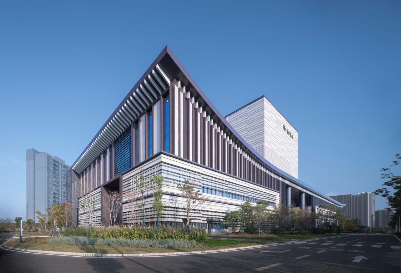 BIM建筑|湖北省档案馆新馆 / 中南建筑设计院