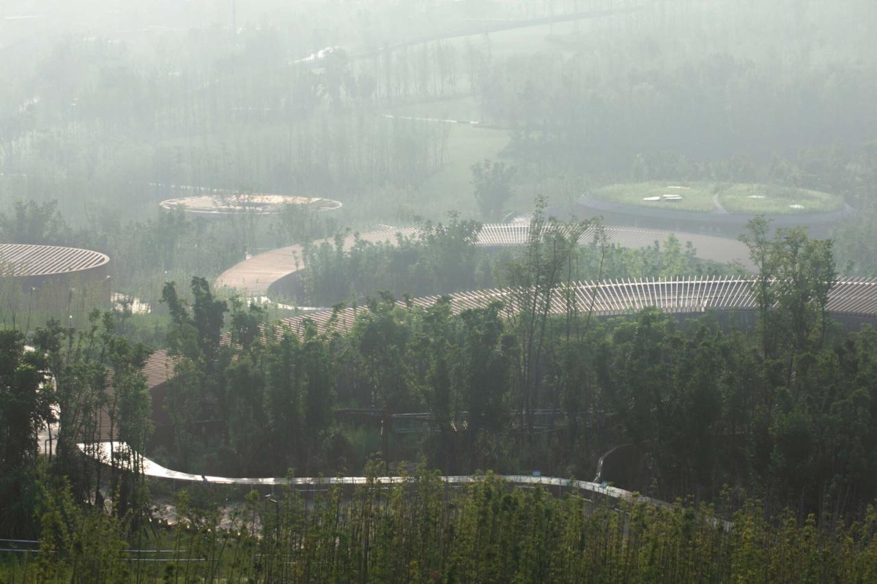 BIM建筑|成都熊猫新舍: 溪谷林壑间的自然栖居 / EID Arch姜平工作室