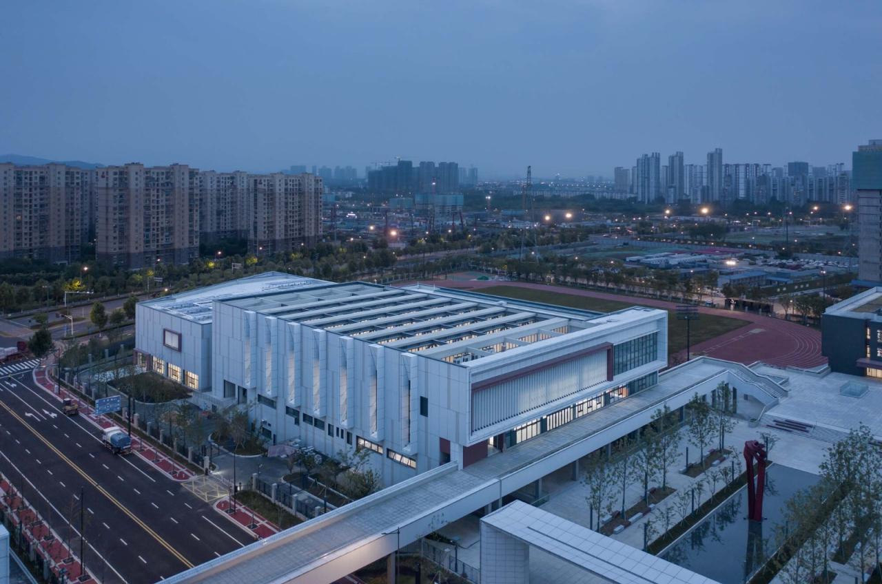 BIM建筑|南京中华中学雨花校区 / 东南大学建筑设计研究院