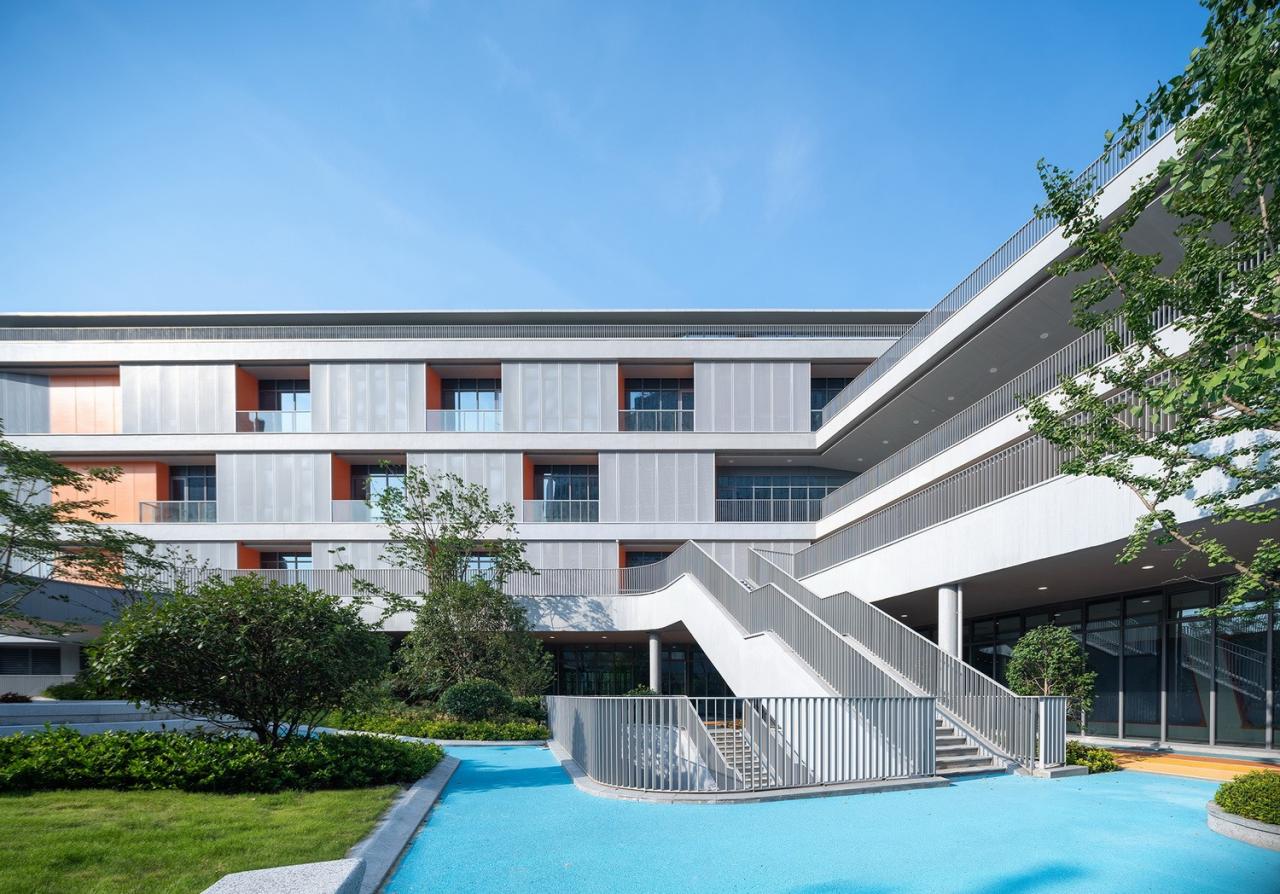 BIM建筑|对话童心，天性乐园：杭州江南实验学校教育集团江晖小学 / 浙江大学建筑设计研究院
