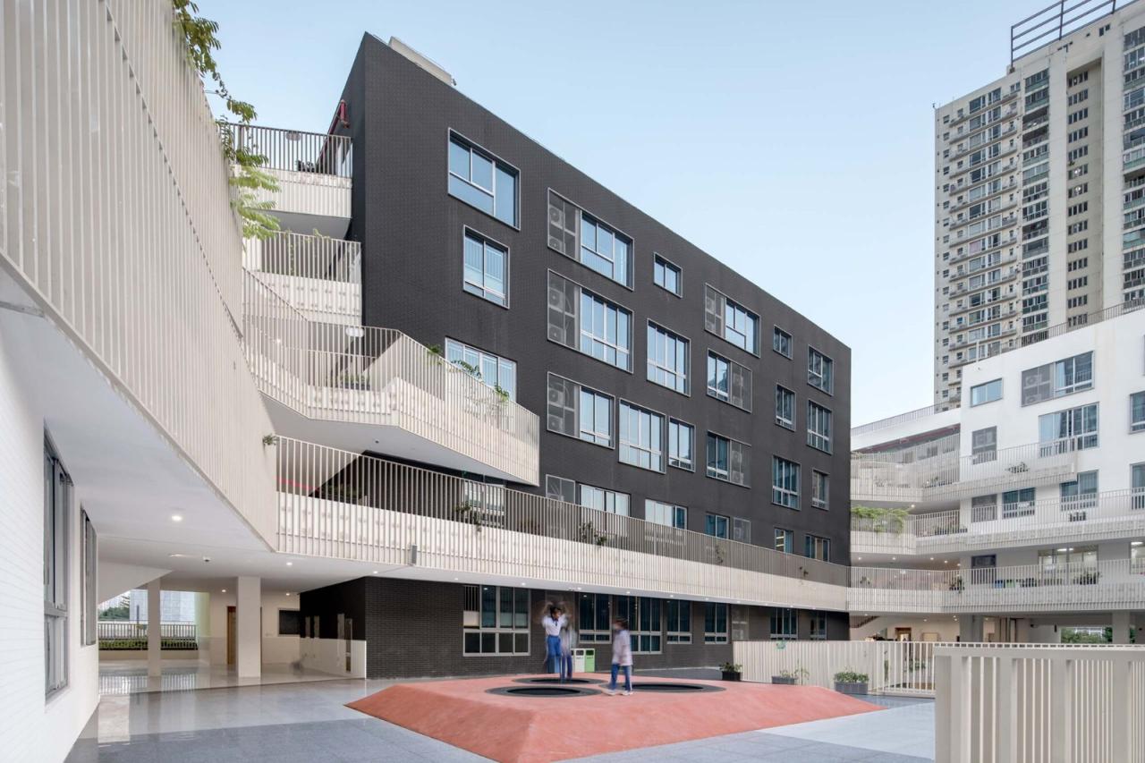 BIM建筑|桃园小学 / 立方建筑设计