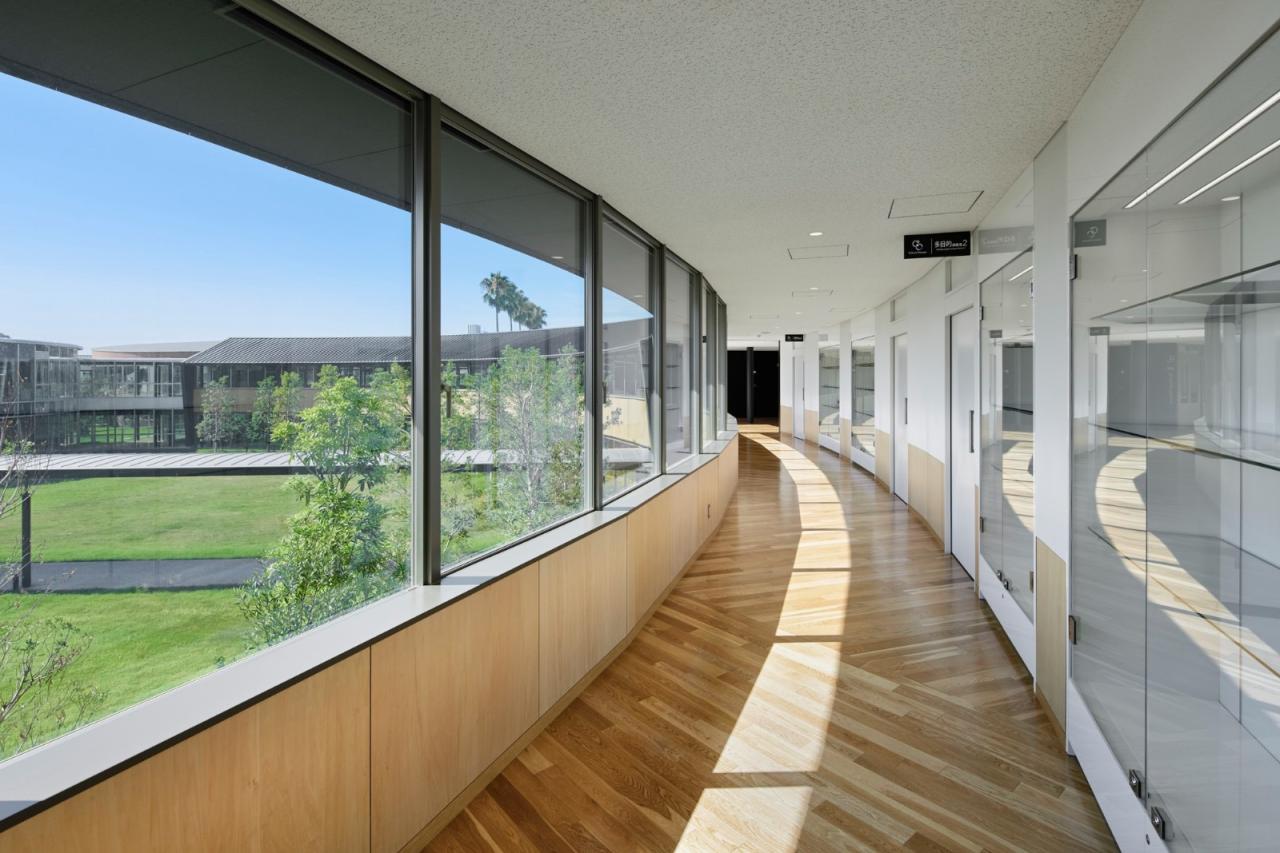 BIM建筑|爱光学园 / 大成建设