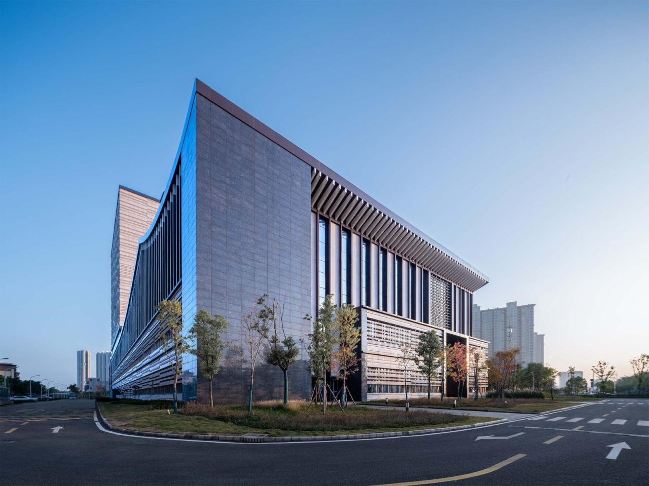 BIM建筑|湖北省档案馆新馆 / 中南建筑设计院