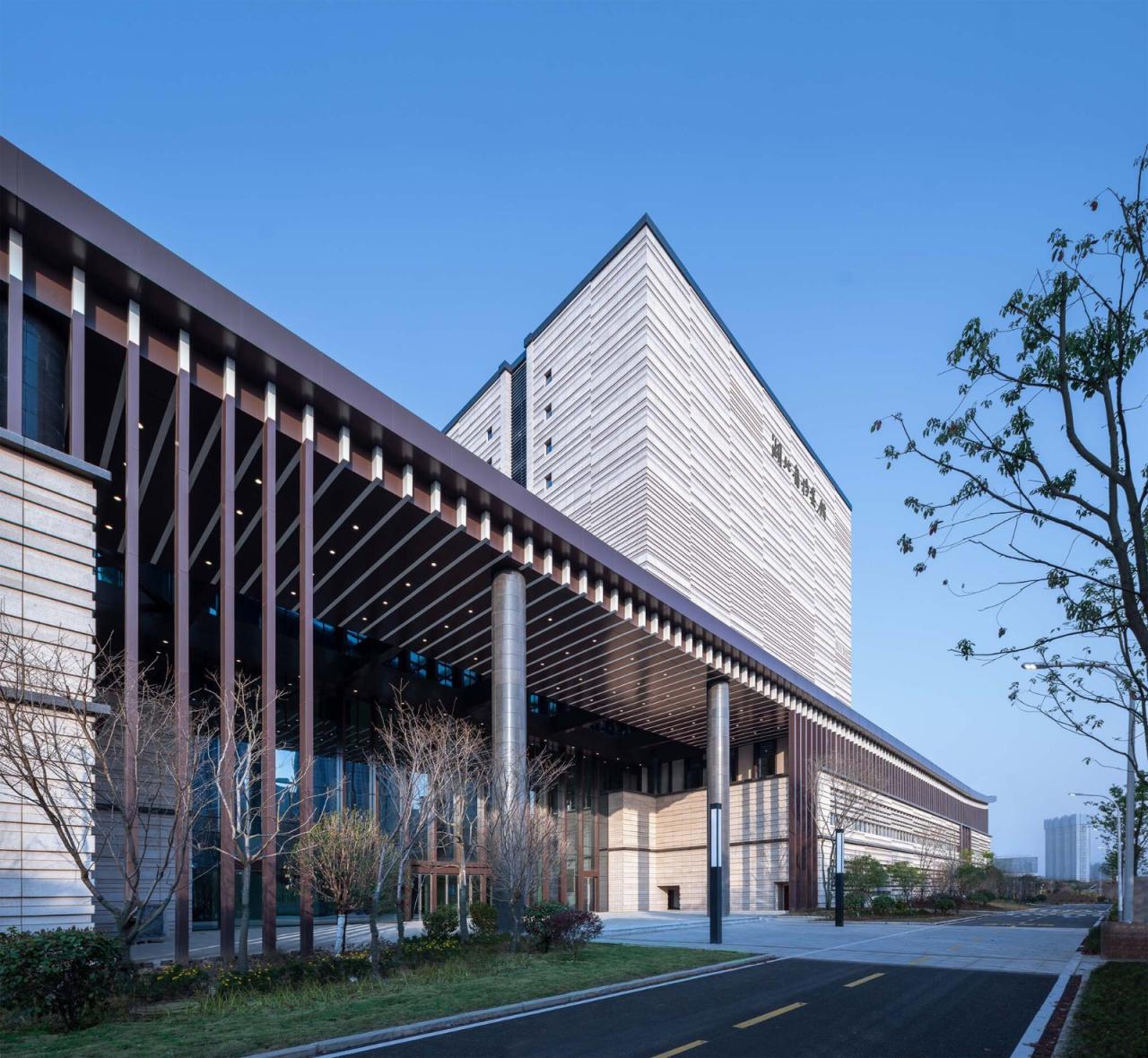 BIM建筑|湖北省档案馆新馆 / 中南建筑设计院