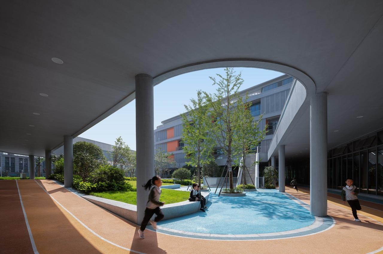 BIM建筑|对话童心，天性乐园：杭州江南实验学校教育集团江晖小学 / 浙江大学建筑设计研究院