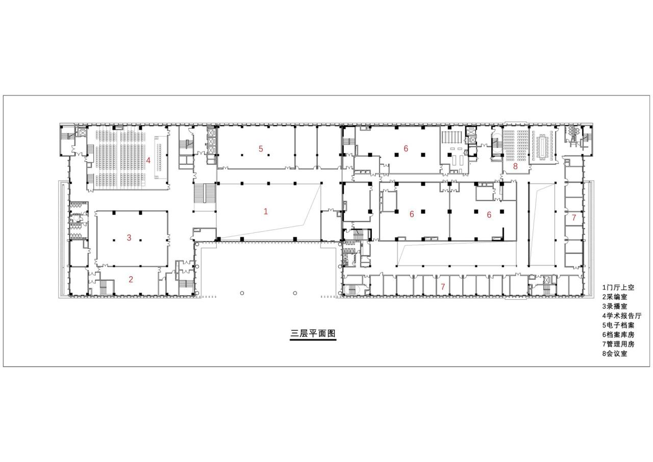 BIM建筑|湖北省档案馆新馆 / 中南建筑设计院