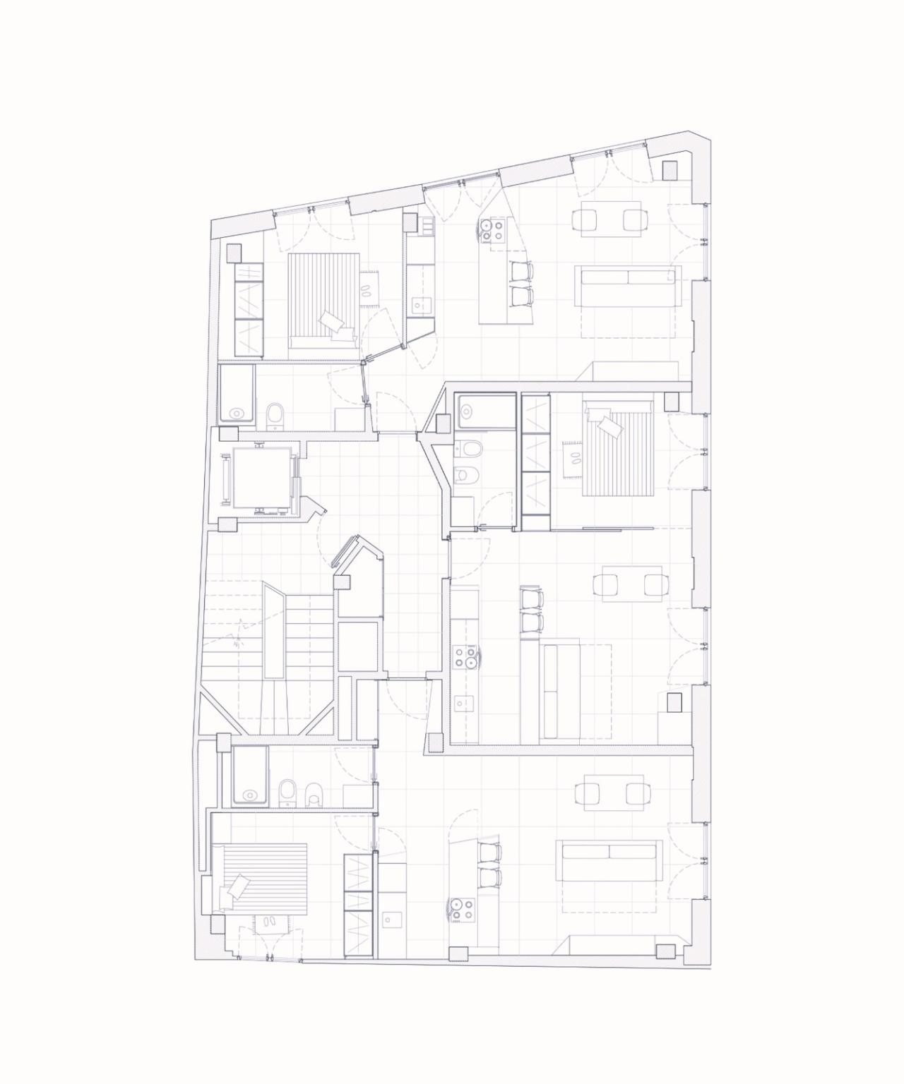 BIM建筑|Baltasar 大楼改造项目 / Santa-Cruz Arquitectura