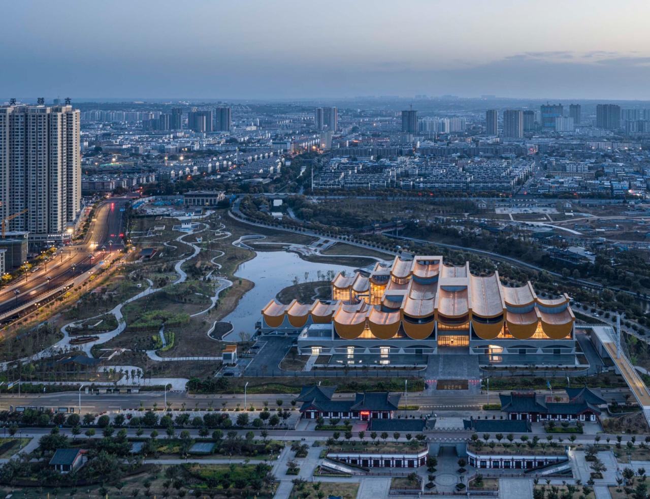 BIM建筑|隋唐大运河文化博物馆 / 同济若本建筑工作室