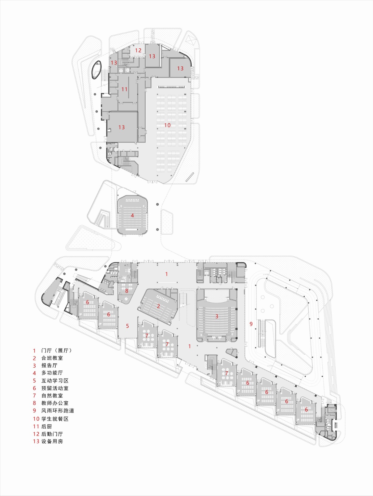 BIM建筑|对话童心，天性乐园：杭州江南实验学校教育集团江晖小学 / 浙江大学建筑设计研究院