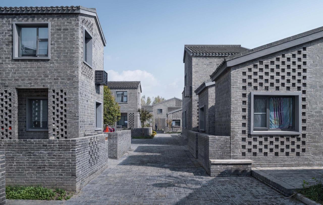 BIM建筑|阜宁县益林镇穆沟村新型社区 / 南大设计院周凌工作室