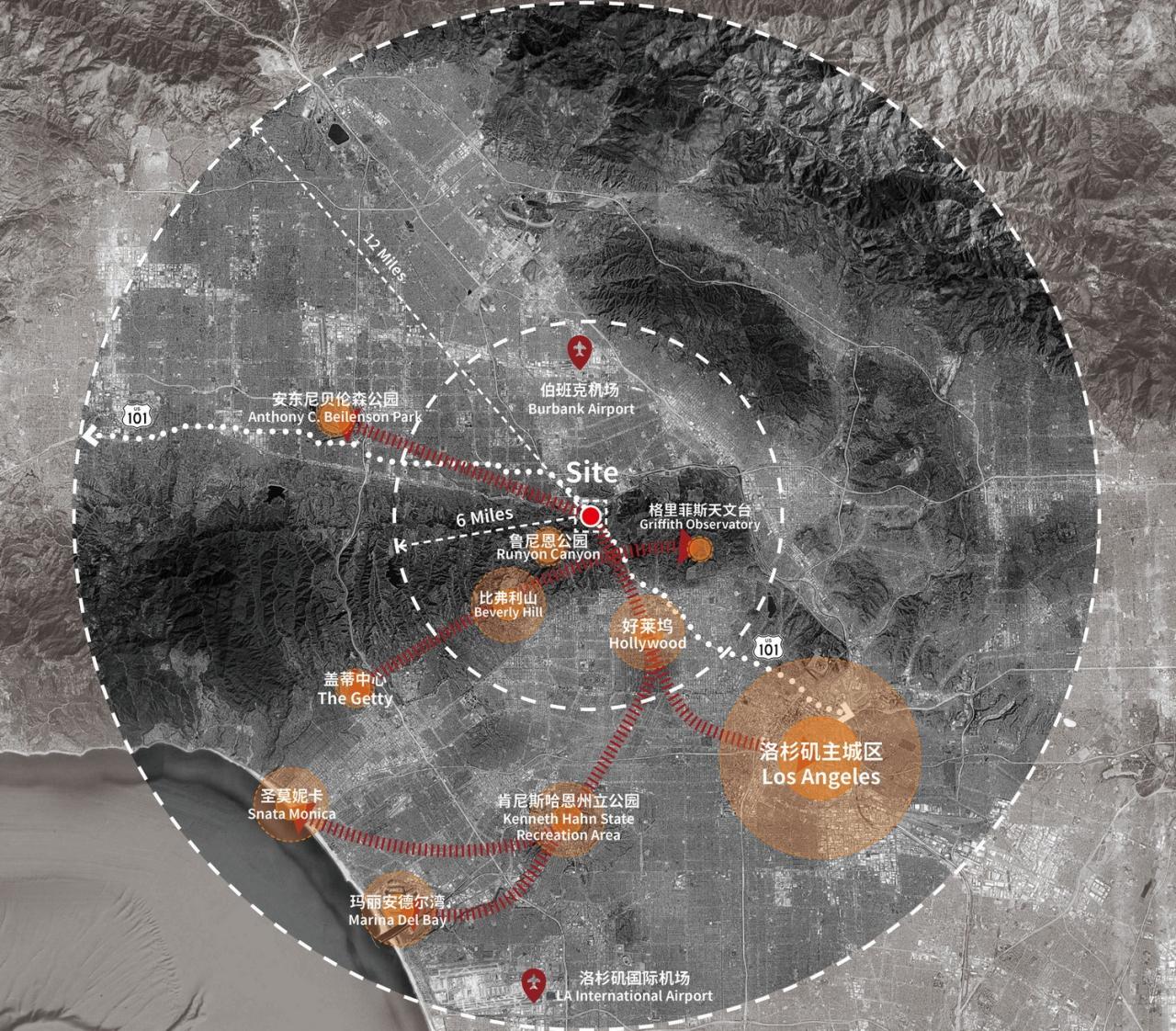 BIM建筑|洛杉矶环球影城希尔顿酒店扩建 / 朱培栋-line+建筑事务所