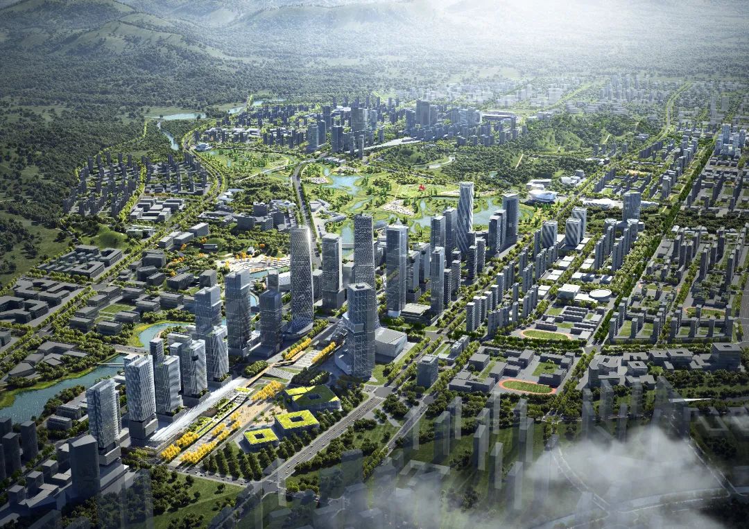 BIM建筑|长沙招商梅溪湖花园城方案首发：【二十四时·森活童行】科技生态有氧MALL / 三益中国