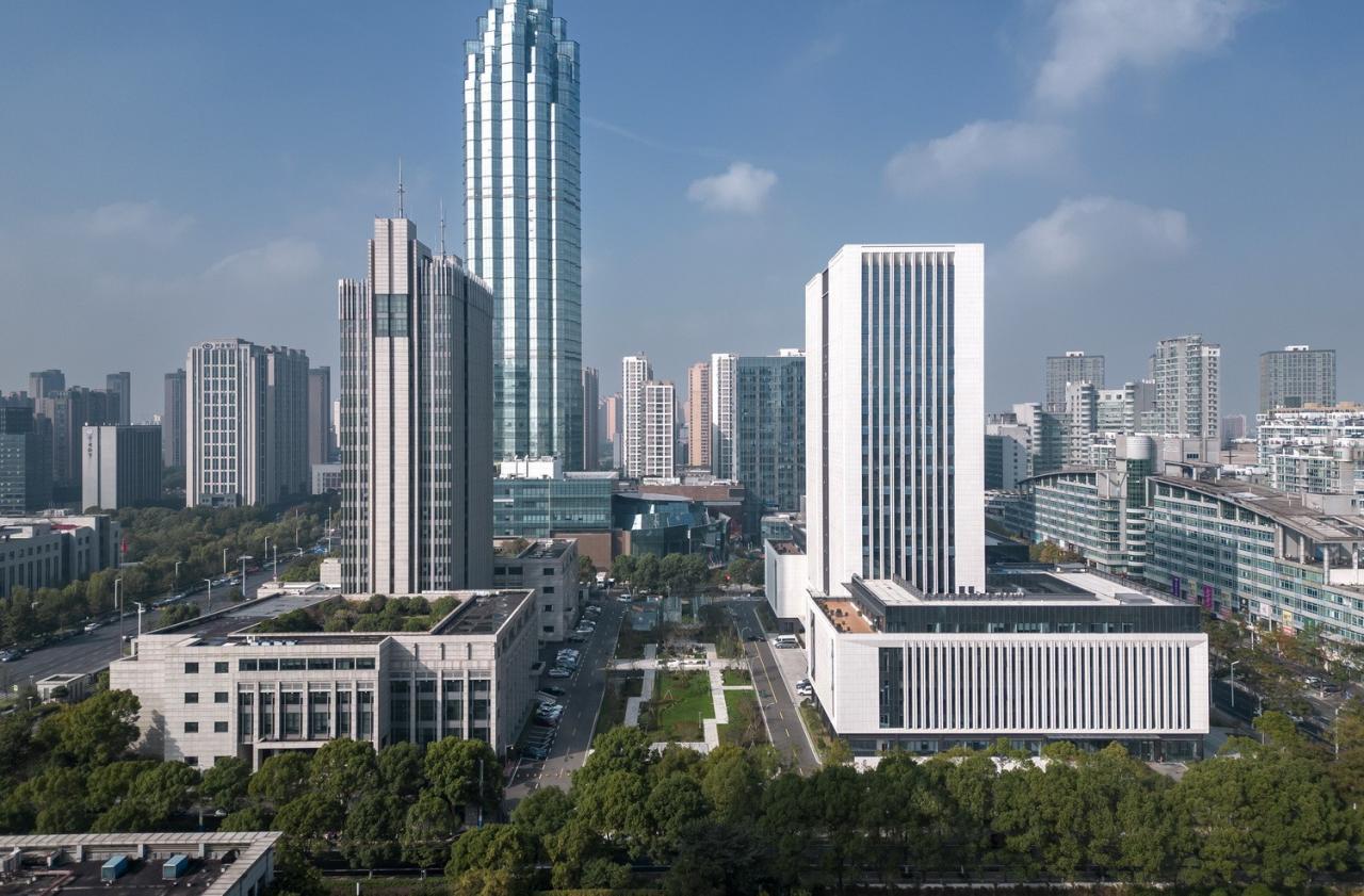 BIM建筑|龙城中轴华彩篇章·龙锦大厦 / 简和建筑