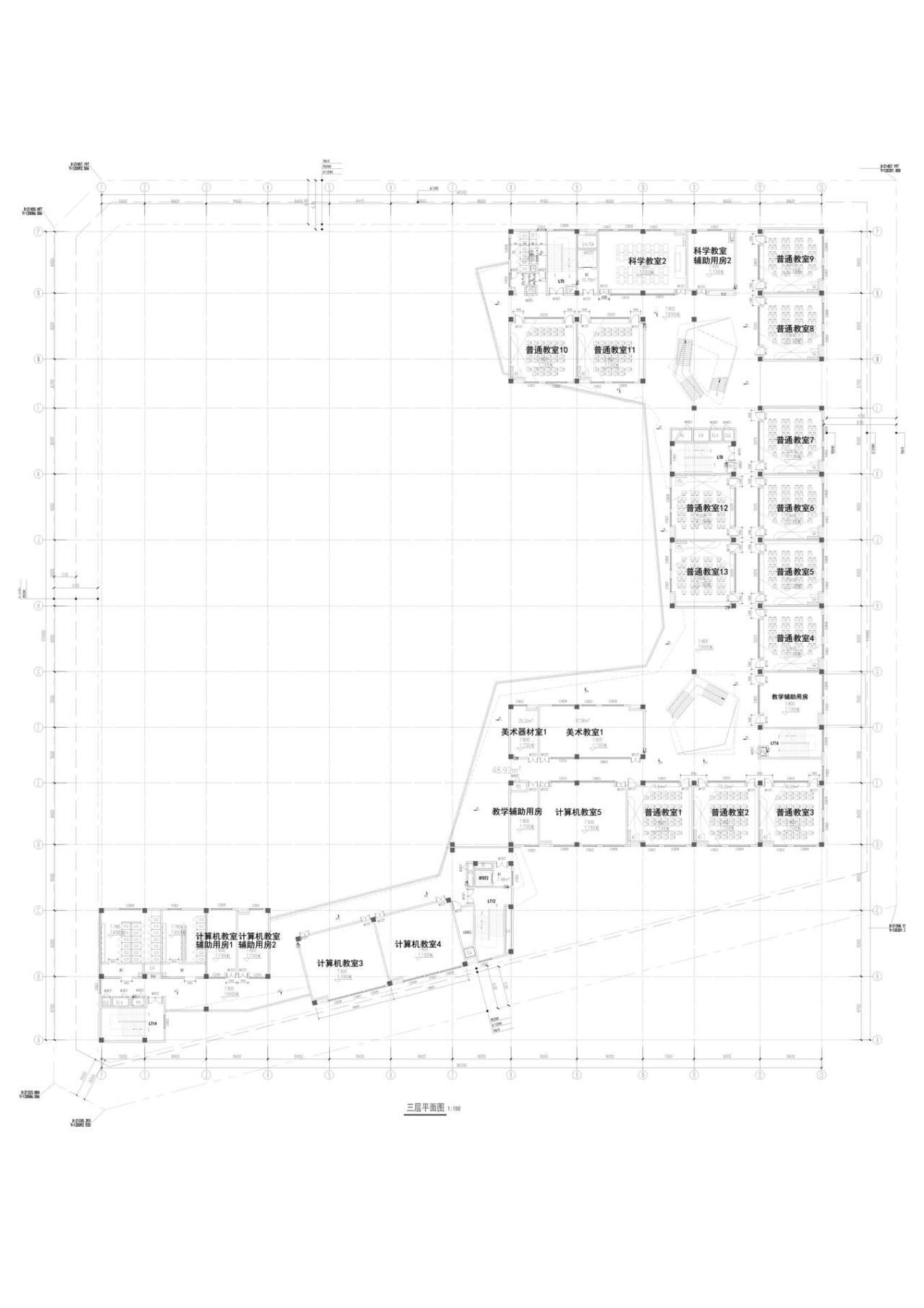 BIM建筑|桃园小学 / 立方建筑设计