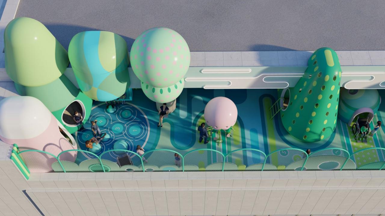 BIM建筑|癌症儿童的魔法谷 / 佰筑设计