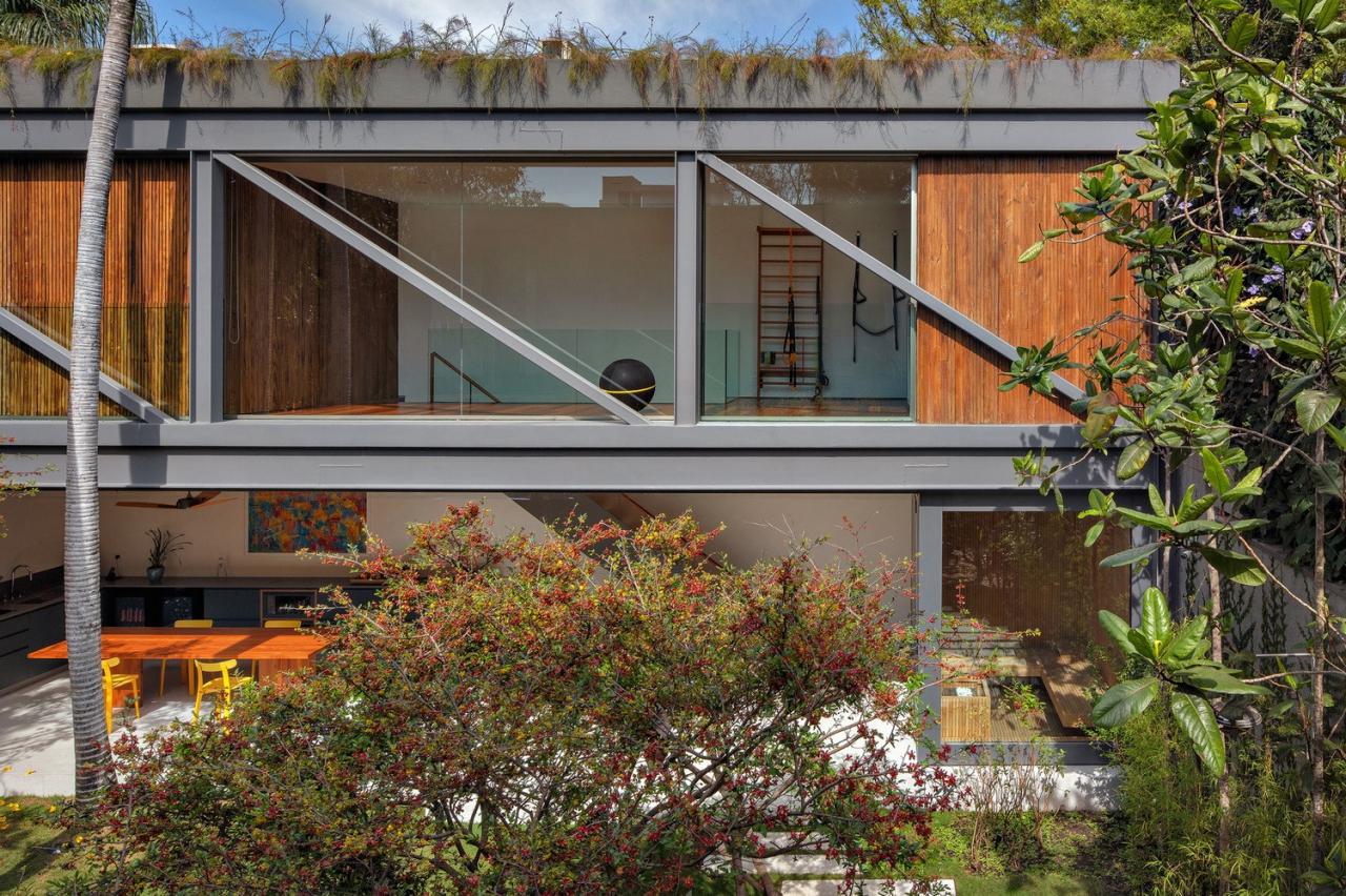 BIM建筑|桁架住宅 / Terra Capobianco + Galeria Arquitetos