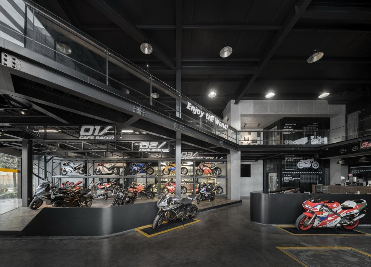 BIM建筑|机器与隐喻的诗学：顺德EW机车展厅 / SN-A超然建筑