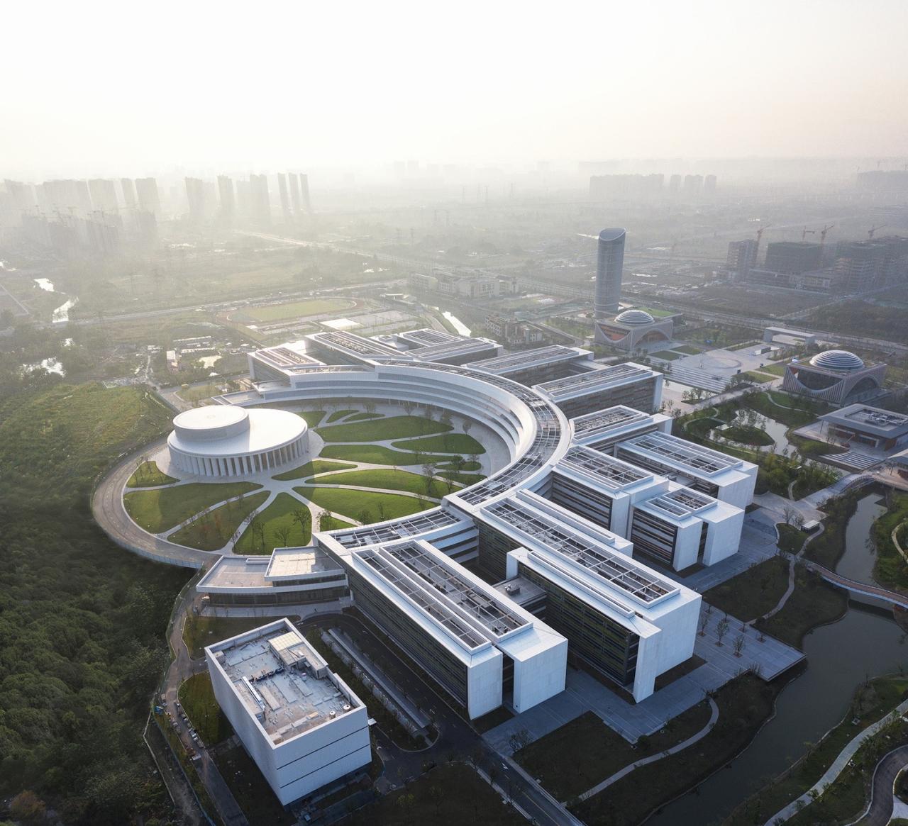 BIM建筑|西湖大学（云谷校区）一期 / UAD浙大设计+HENN海茵建筑