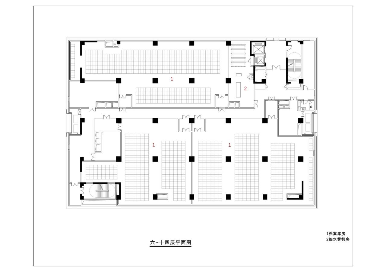 BIM建筑|湖北省档案馆新馆 / 中南建筑设计院