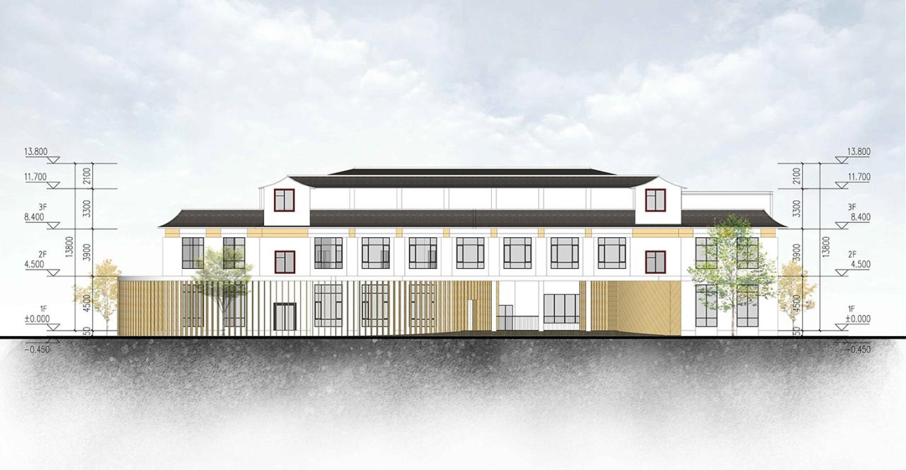 BIM建筑|校园更新之“藏宝盒”重生记：云南玉溪悦畔田园幼儿园 / 上海思序建筑规划设计有限公司