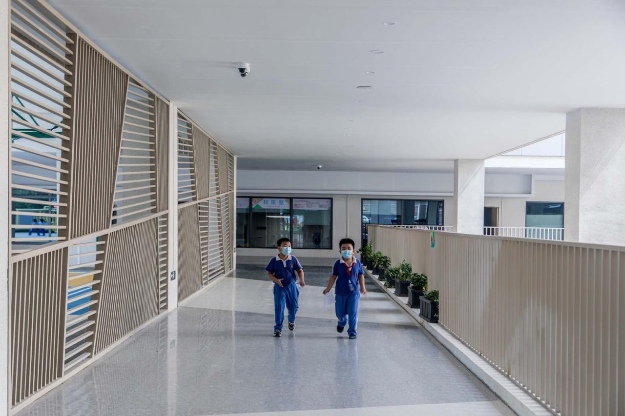 BIM建筑|桃园小学 / 立方建筑设计