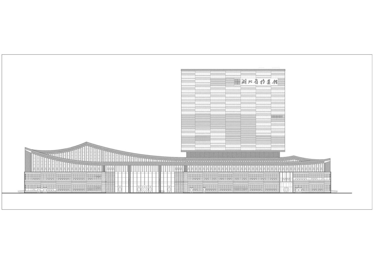 BIM建筑|湖北省档案馆新馆 / 中南建筑设计院
