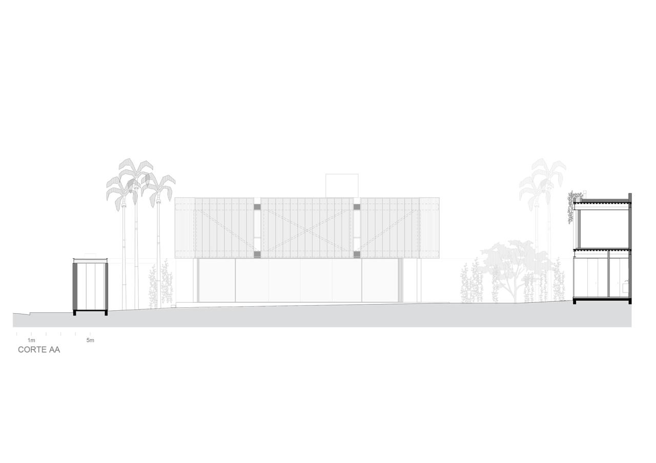 BIM建筑|桁架住宅 / Terra Capobianco + Galeria Arquitetos