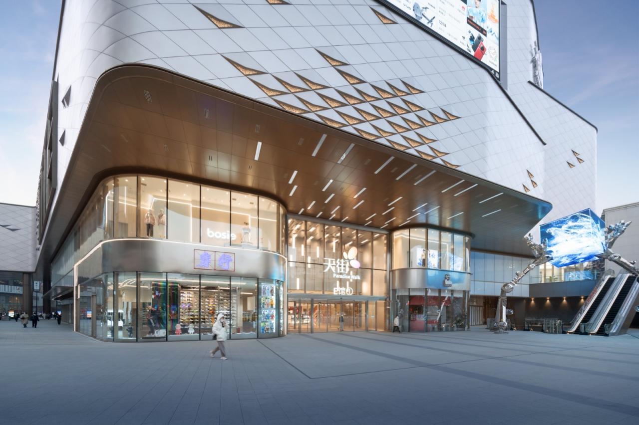 BIM建筑|十年筑造，一座天街一座城：重庆龙湖时代天街E馆 / 成执设计