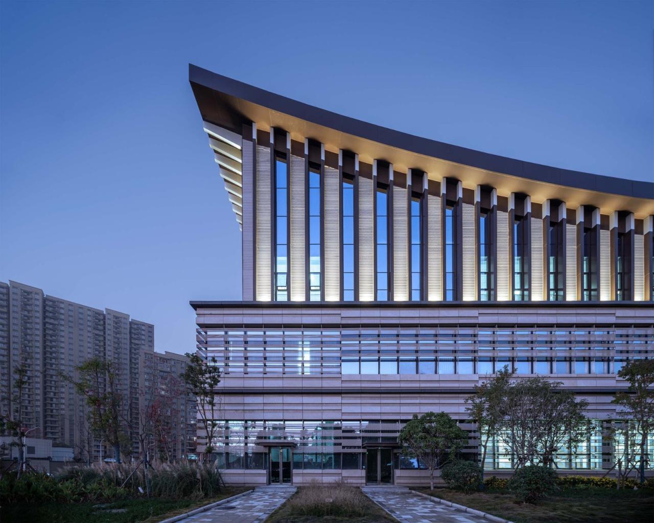 BIM建筑|湖北省档案馆新馆 / 中南建筑设计院