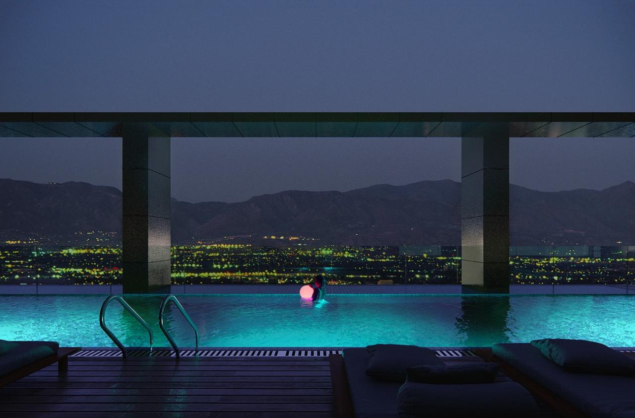 BIM建筑|洛杉矶环球影城希尔顿酒店扩建 / 朱培栋-line+建筑事务所