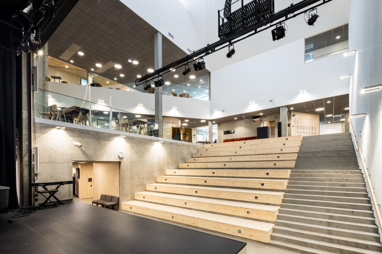 BIM建筑|Lumit 艺术高中 / Lukkairoinen 建筑事务所