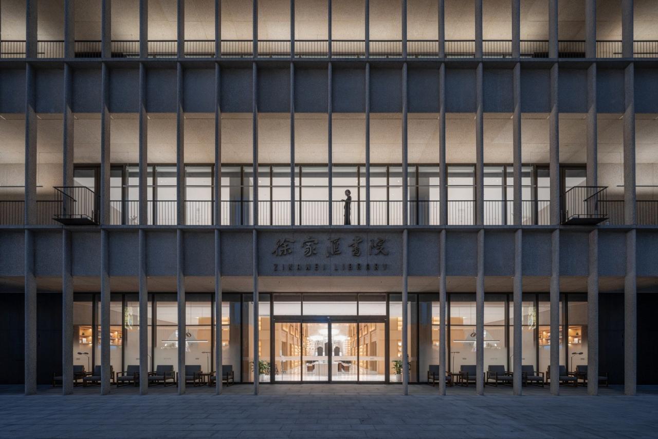 BIM建筑|徐家汇书院是魔法 / Wutopia lab