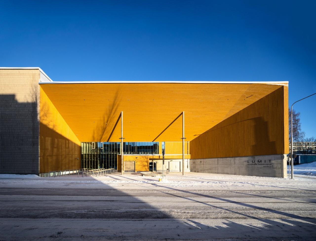 BIM建筑|Lumit 艺术高中 / Lukkairoinen 建筑事务所