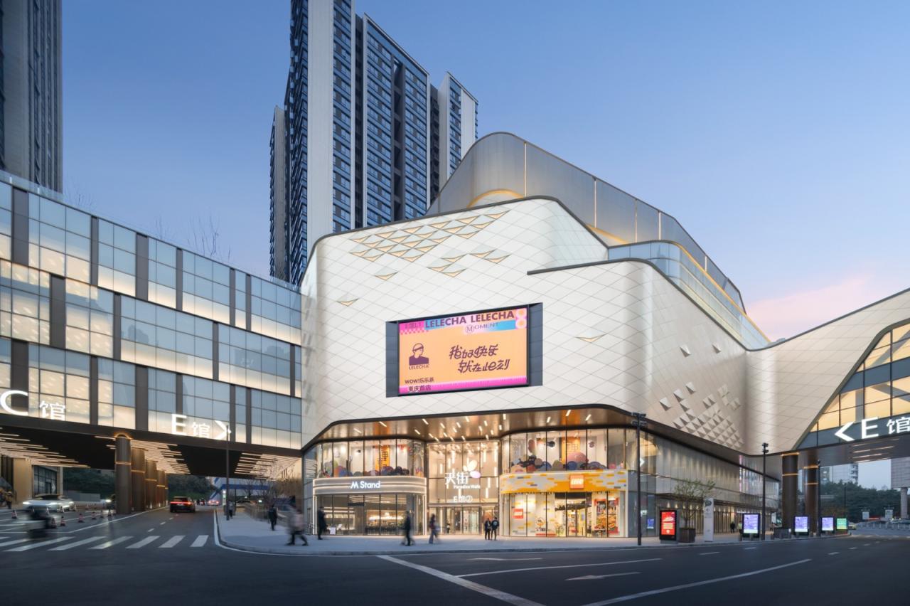 BIM建筑|十年筑造，一座天街一座城：重庆龙湖时代天街E馆 / 成执设计