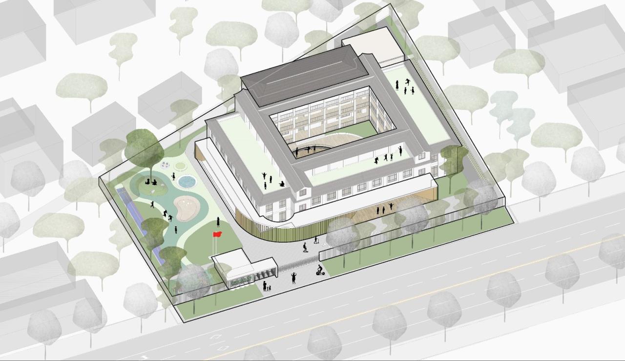 BIM建筑|校园更新之“藏宝盒”重生记：云南玉溪悦畔田园幼儿园 / 上海思序建筑规划设计有限公司