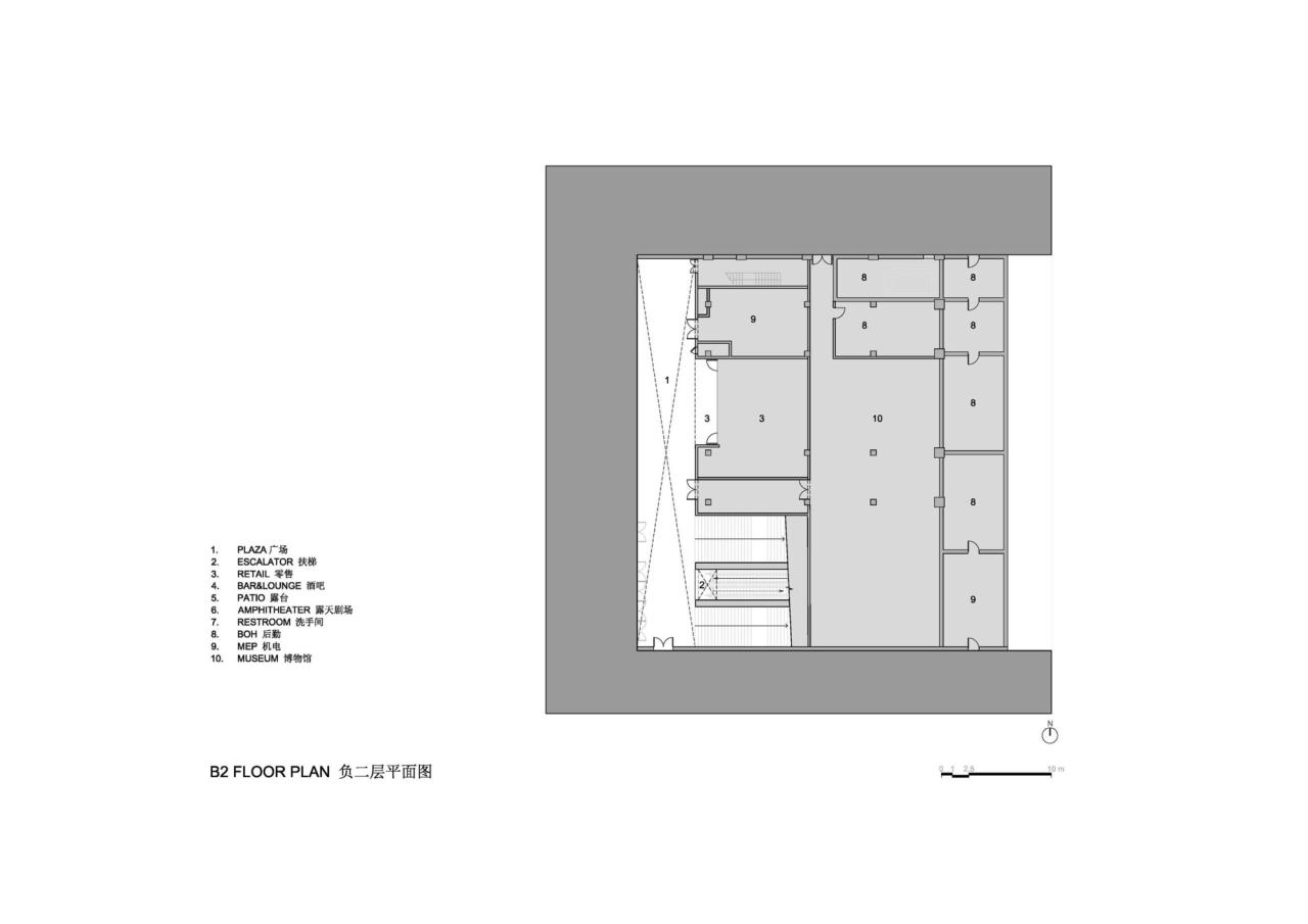 BIM建筑|曲江艺术博物馆扩建 / 如恩设计研究室